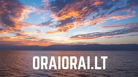 orai šiauliuose dabar